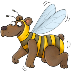 Bo in Bienenkostüm