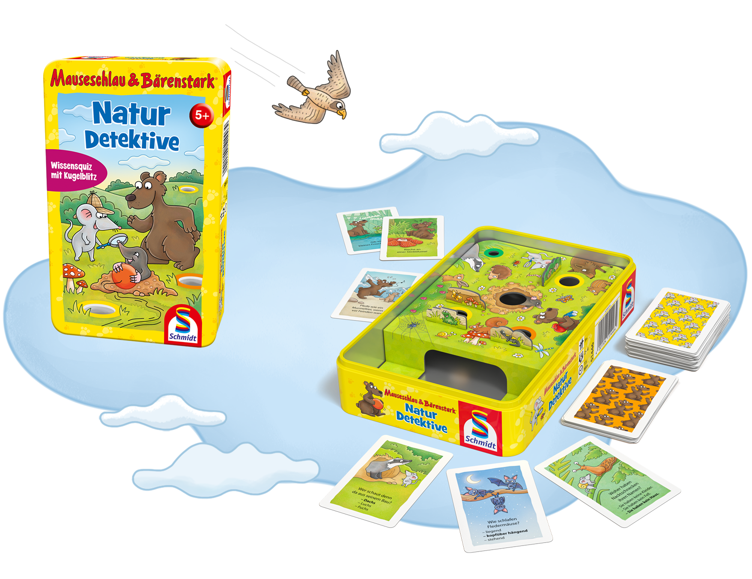 Alle Elemente des Spieles NaturdeDektive