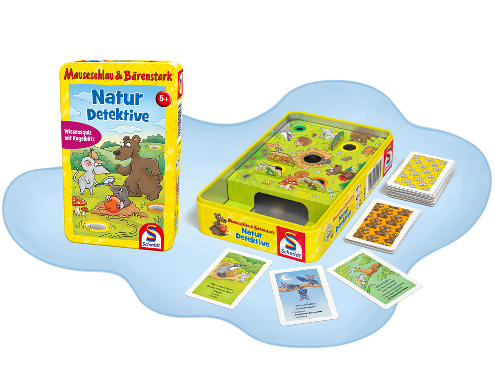 Alle Elemente des Spieles NaturdeDektive