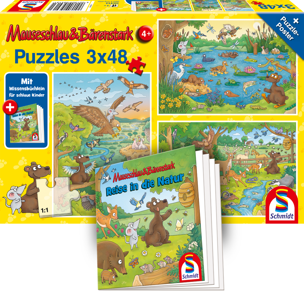 Puzzle Packung Reise in die Natur