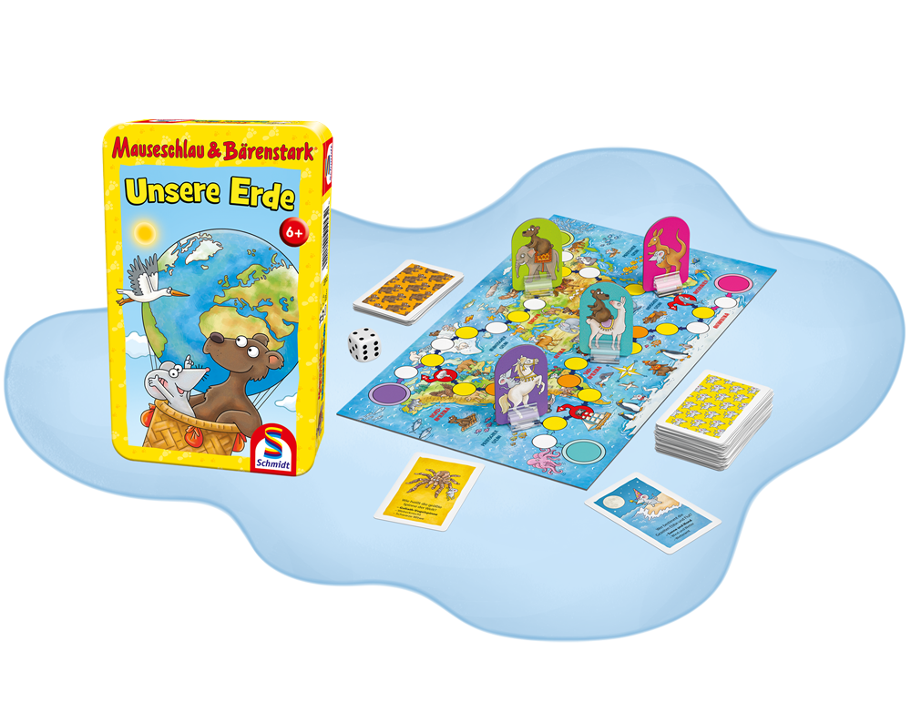 Alle Elemente des Spieles unsere Erde