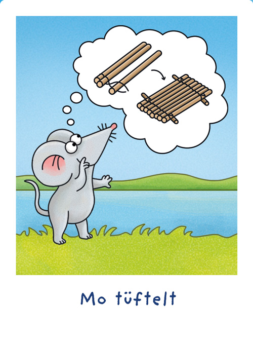 mo tüfftelt wie man ein Floß bauen könnte